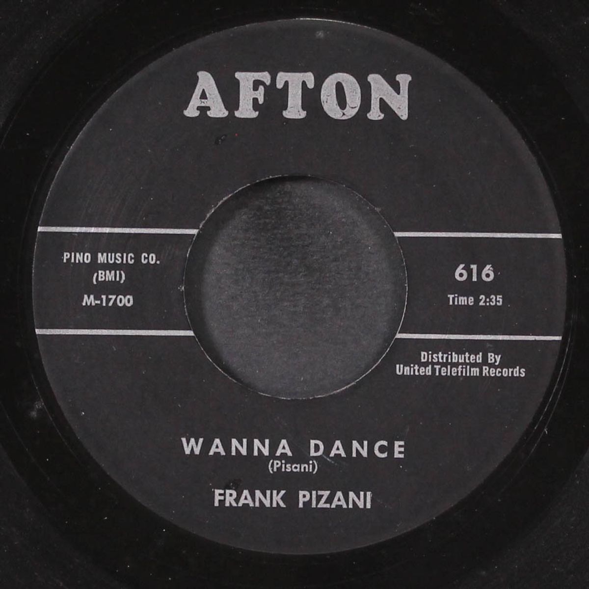 wanna dance / it's no fun by FRANK PIZANI