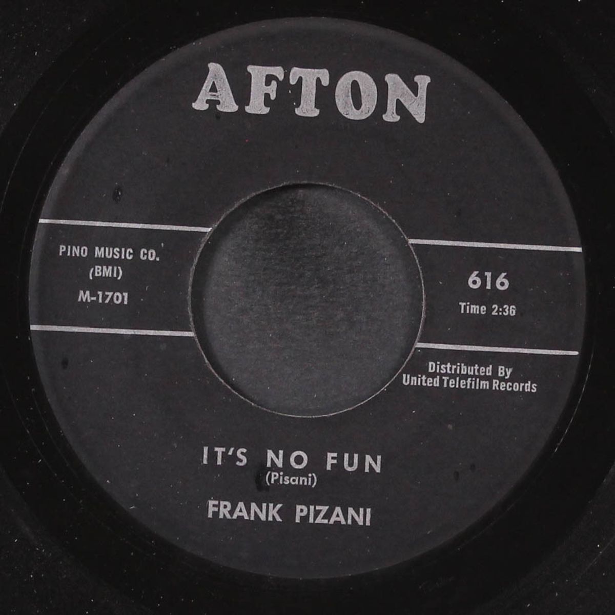 wanna dance / it's no fun by FRANK PIZANI