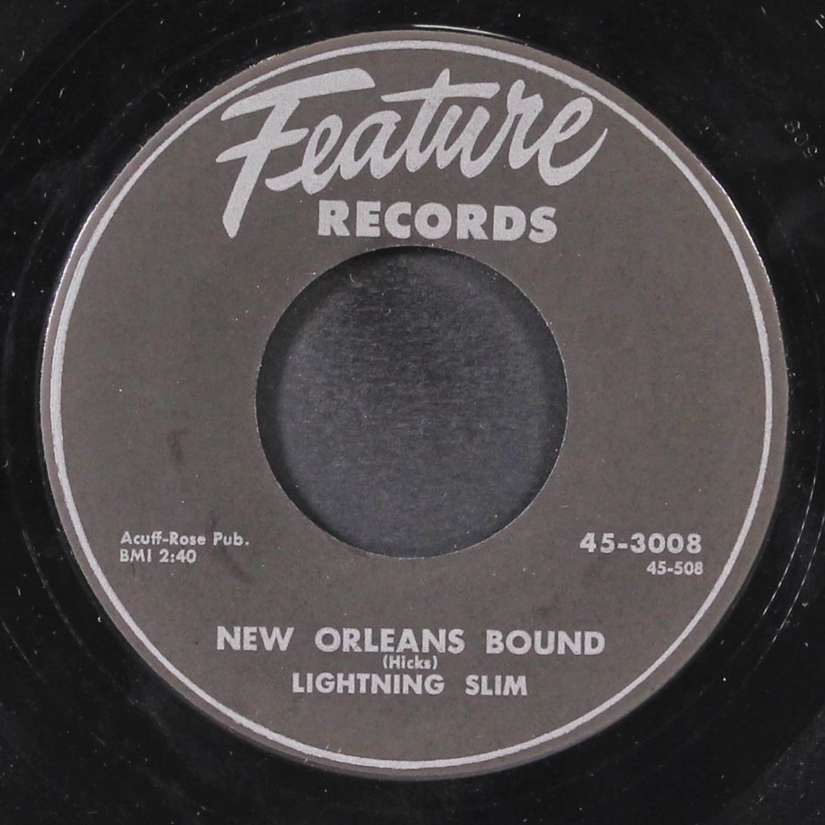 i can't live happy / new orleans bound by LIGHTNING SLIM