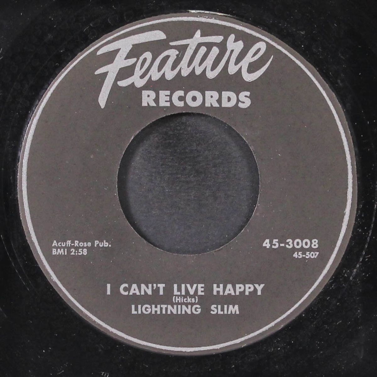 i can't live happy / new orleans bound by LIGHTNING SLIM