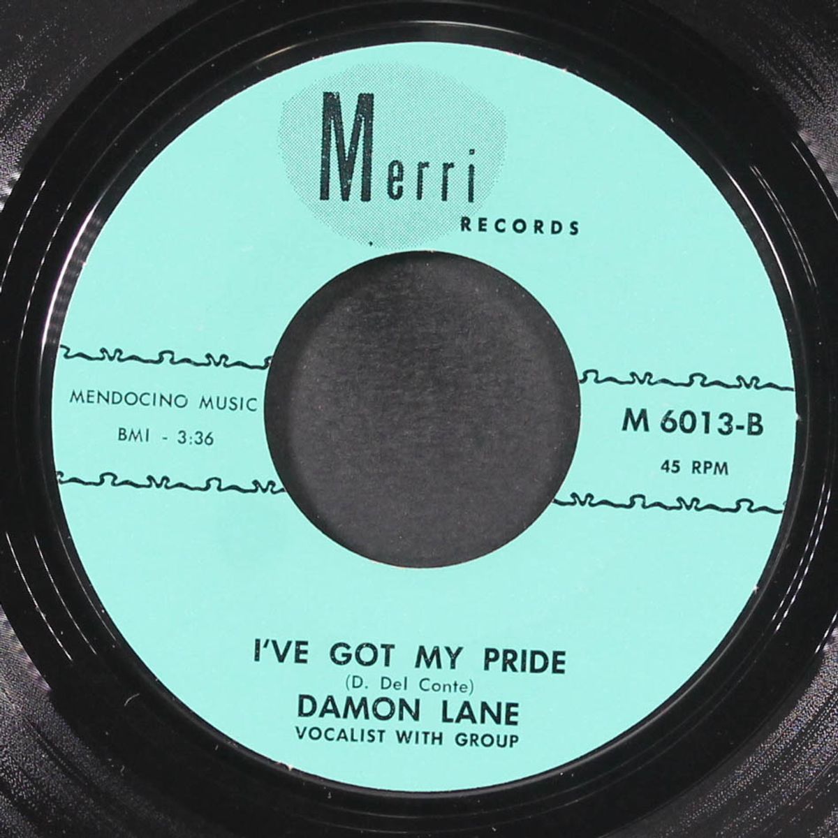 cry / i've got my pride by DAMON LANE