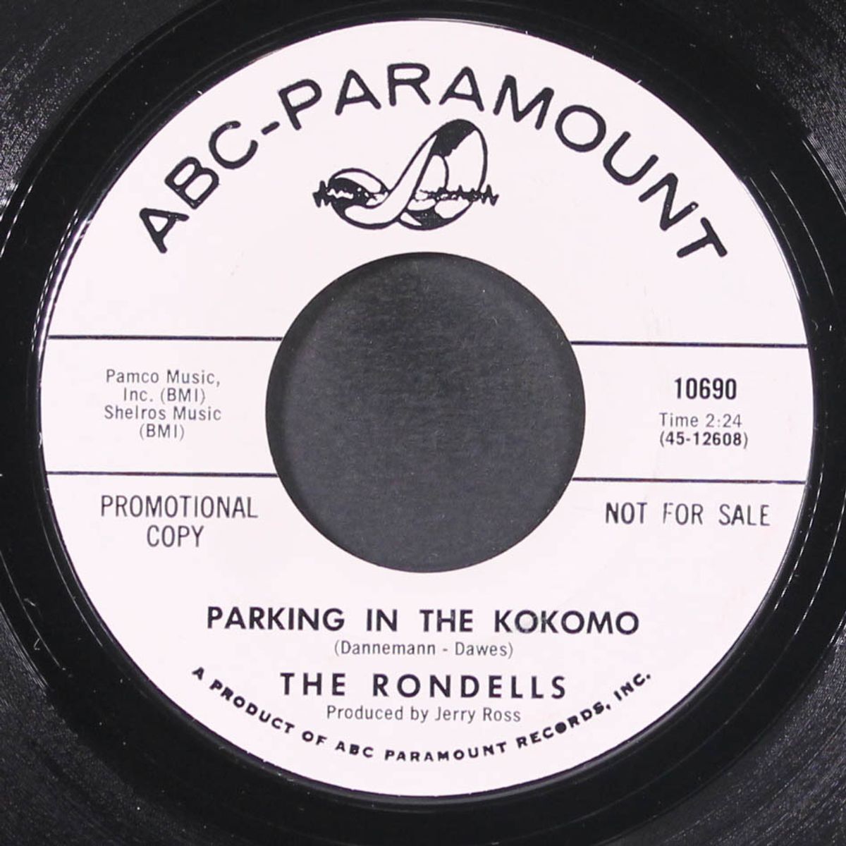 parking in the kokomo / don;t say that you love me by RONDELLS