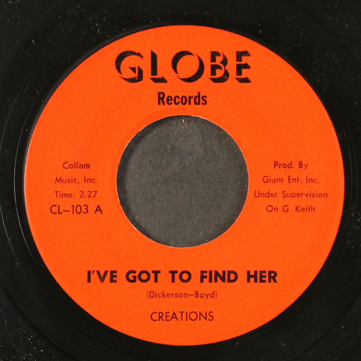 i've got to find her / times are changing by CREATIONS