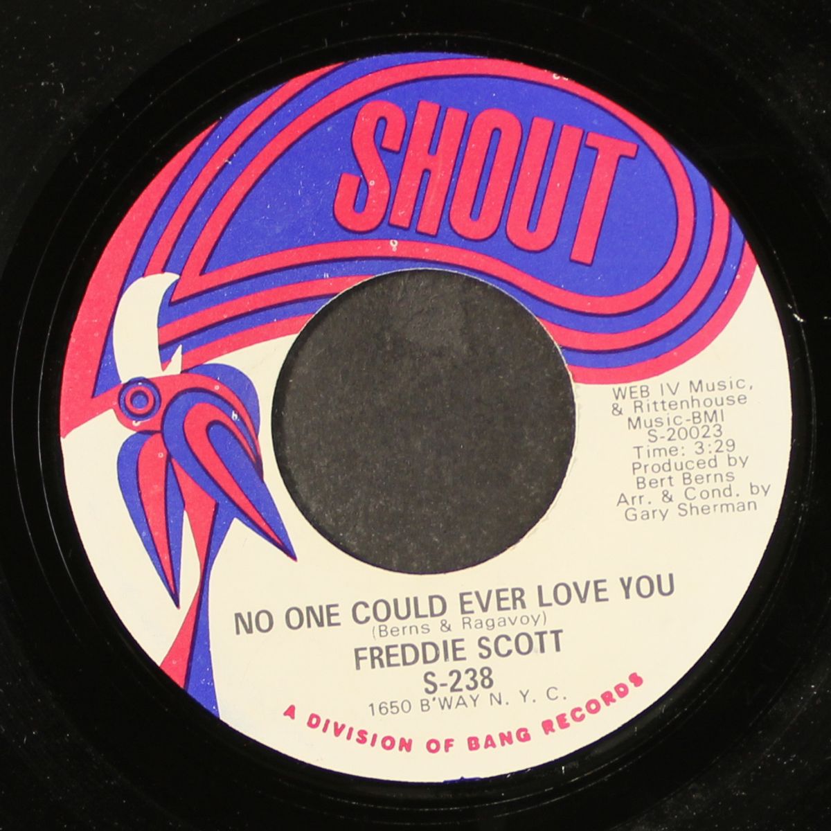 loving you is killing me / no one could ever love you by FREDDIE SCOTT