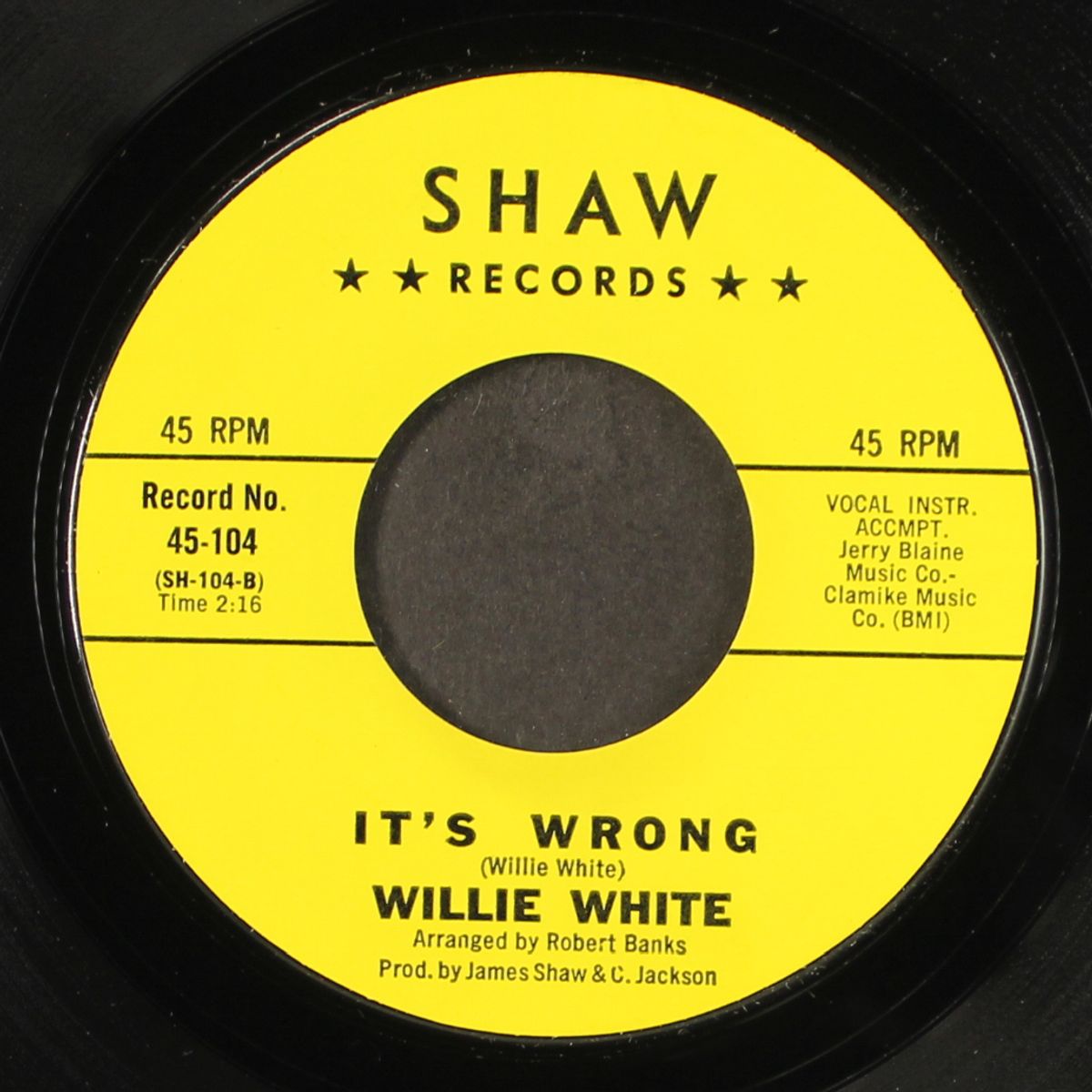 99 beef steaks / it's wrong by WILLIE WHITE