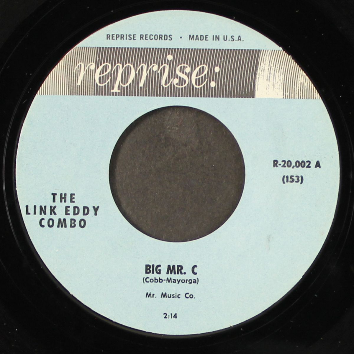big mr. c / the man with the golden arm by LINK EDDY COMBO