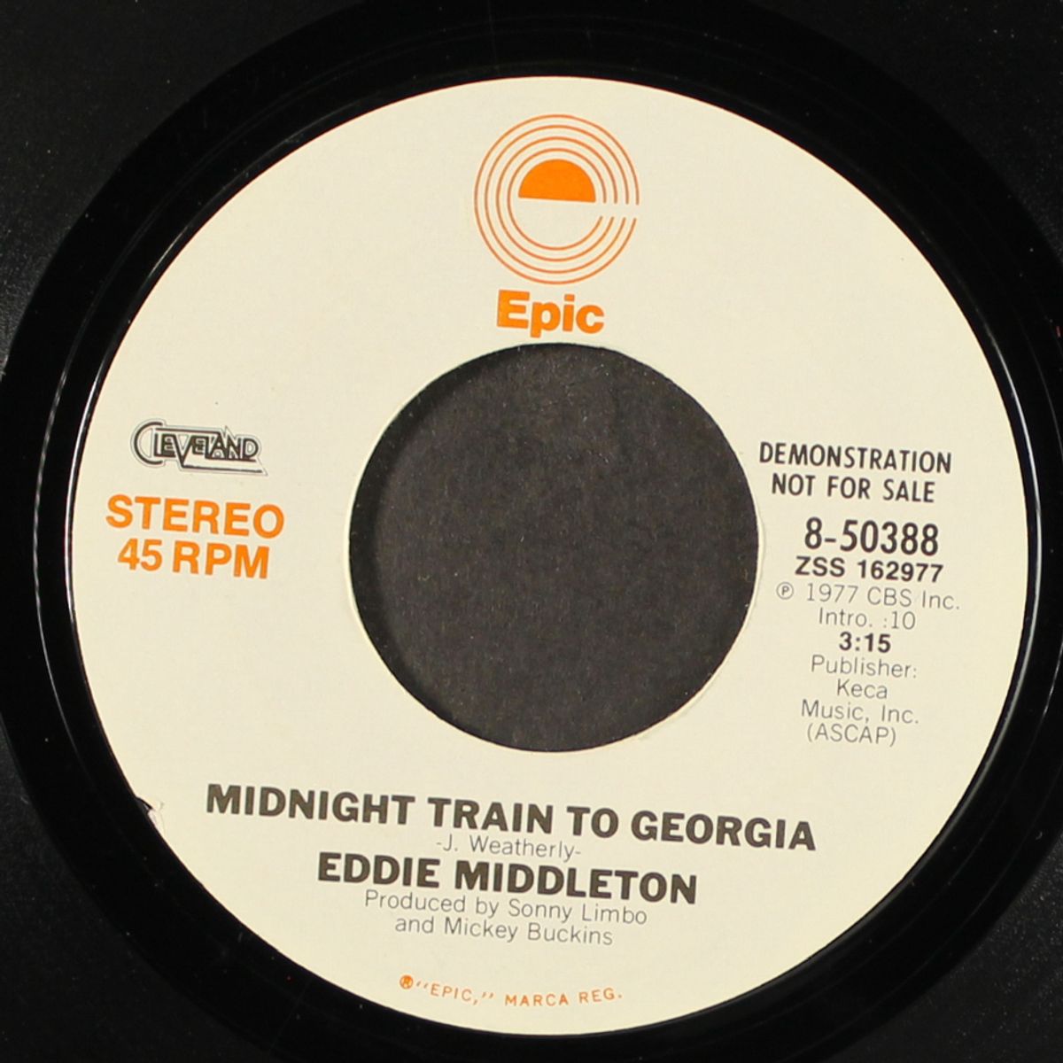 midnight train to georgia / mono by EDDIE MIDDLETON