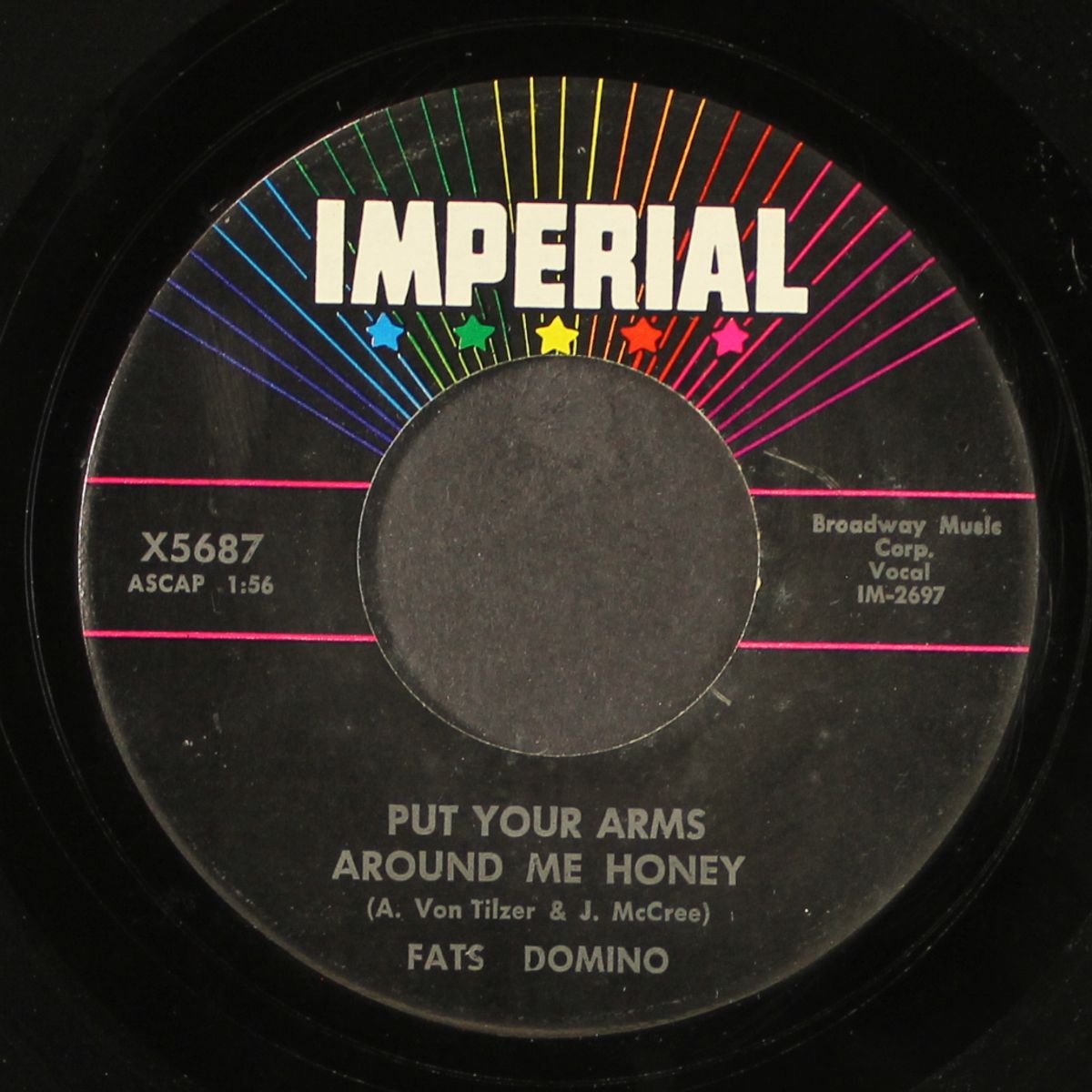 three nights a week / put your arms around me honey by FATS DOMINO