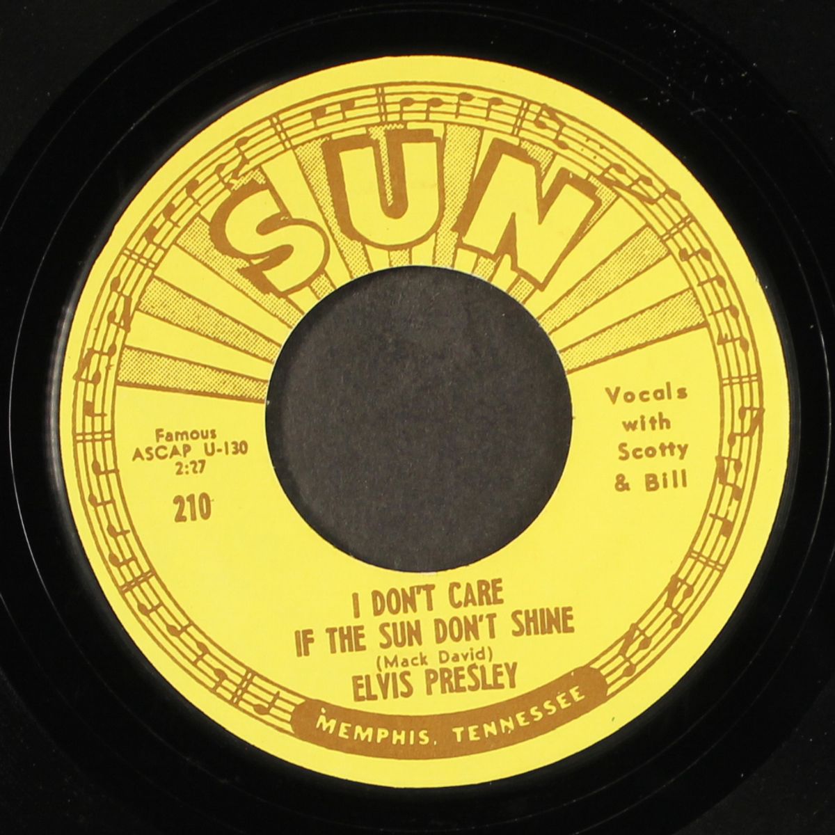 good rockin' tonight / i don't care if the sun don't shine by ELVIS PRESLEY