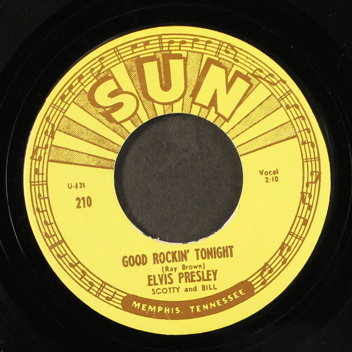 good rockin' tonight / i don't care if the sun don't shine by ELVIS PRESLEY