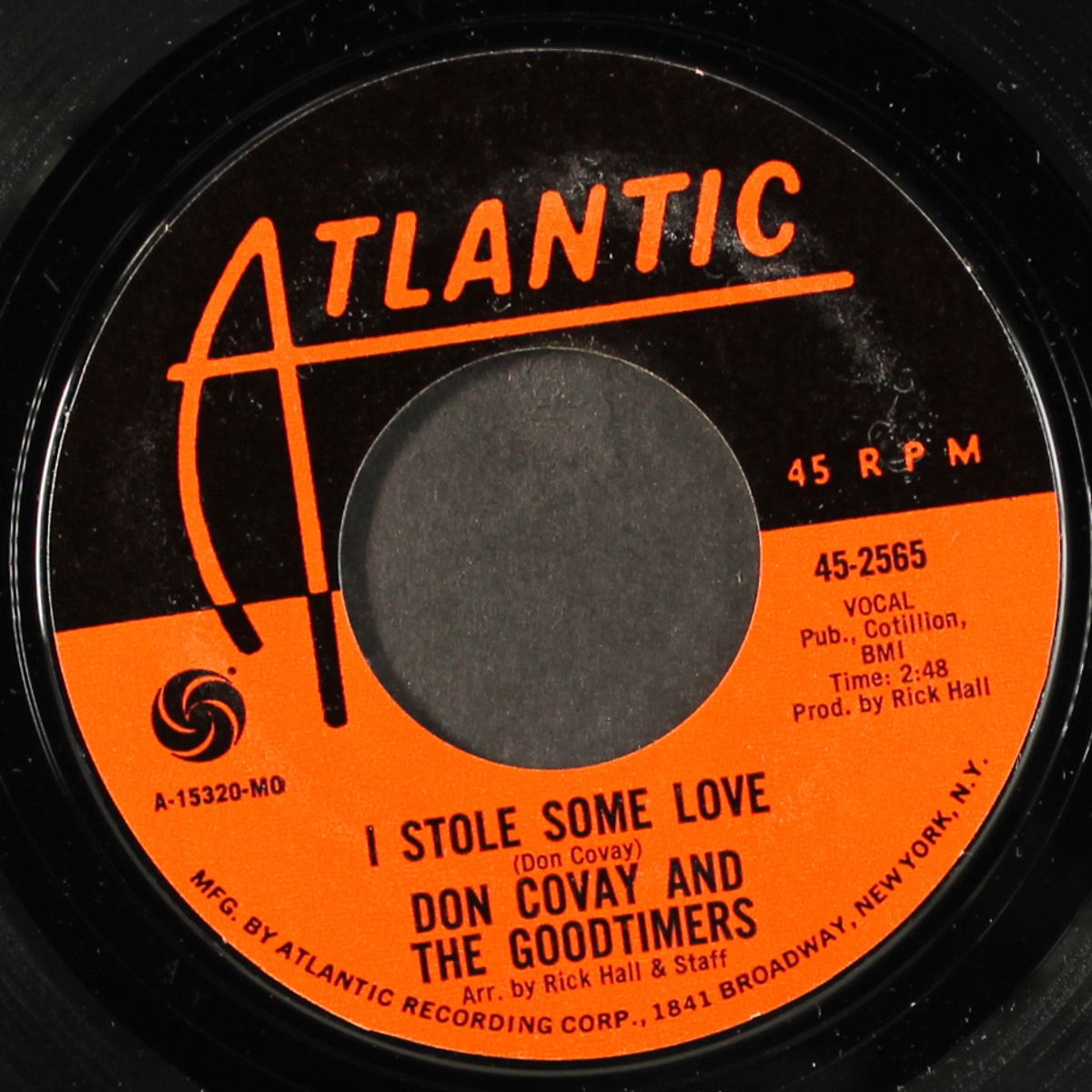 i stole some love / snake in the grass by DON COVAY & GOODTIMERS