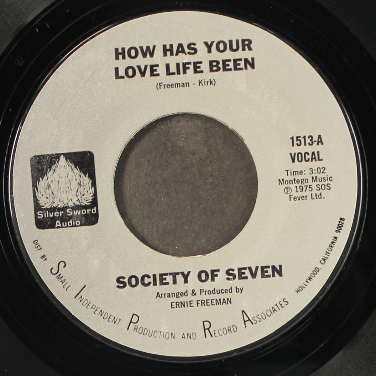 how has your love life been? / cold water street by SOCIETY OF SEVEN