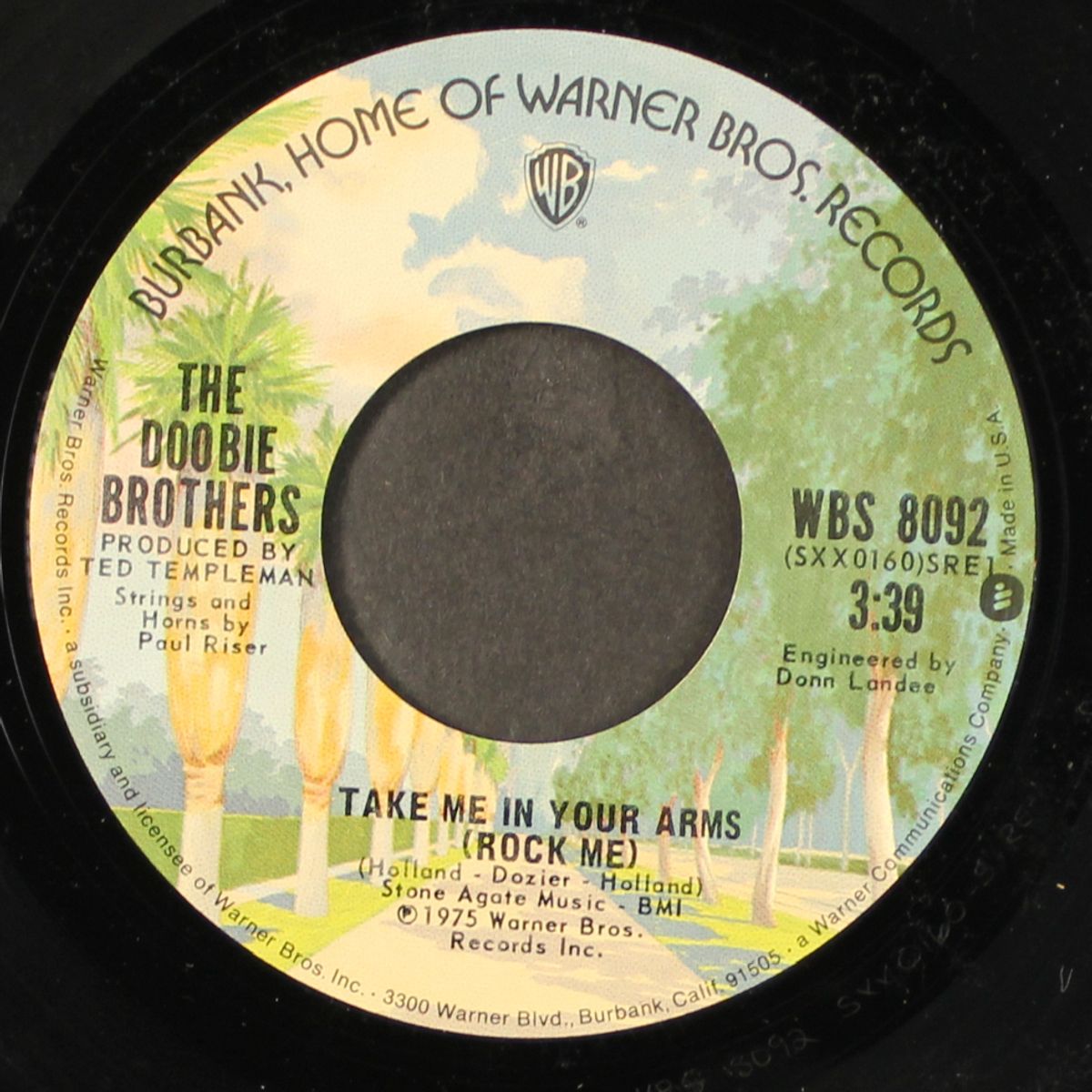 take me in your arms (rock me) / slat key soquel rag by DOOBIE BROTHERS