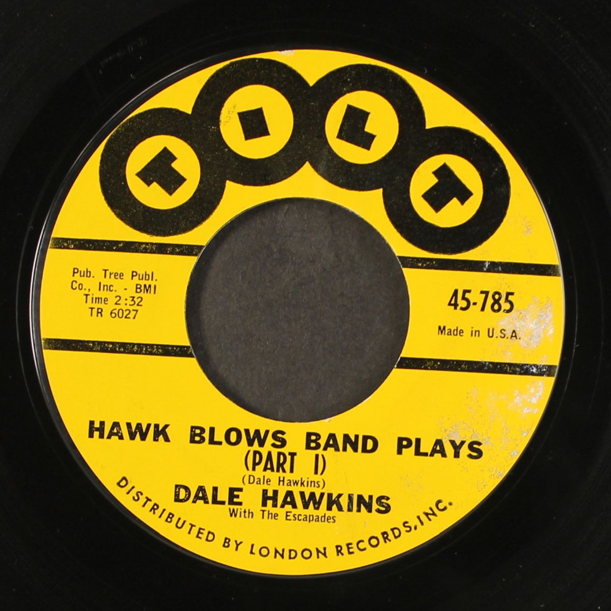 hawk blows band plays by DALE HAWKINS