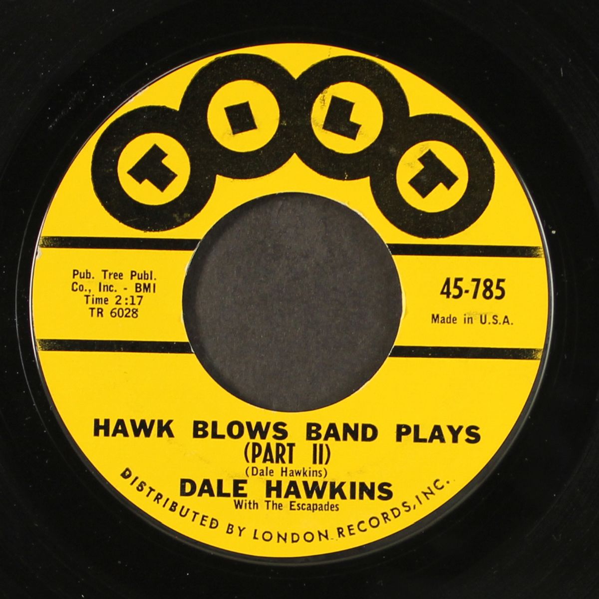 hawk blows band plays by DALE HAWKINS