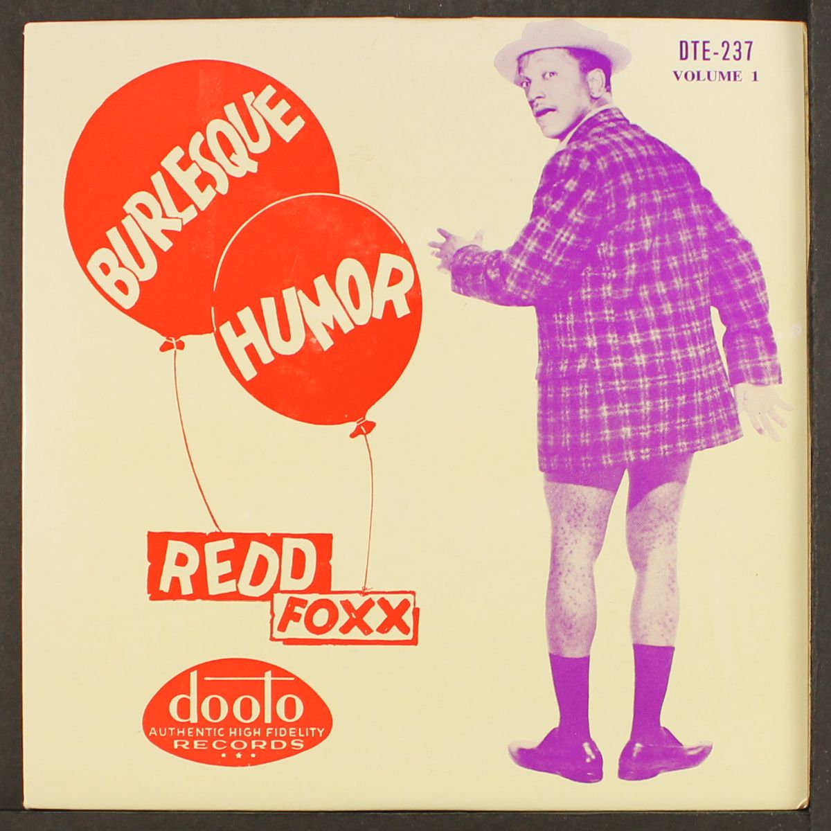 burlesque humor, vol. 1 by REDD FOXX