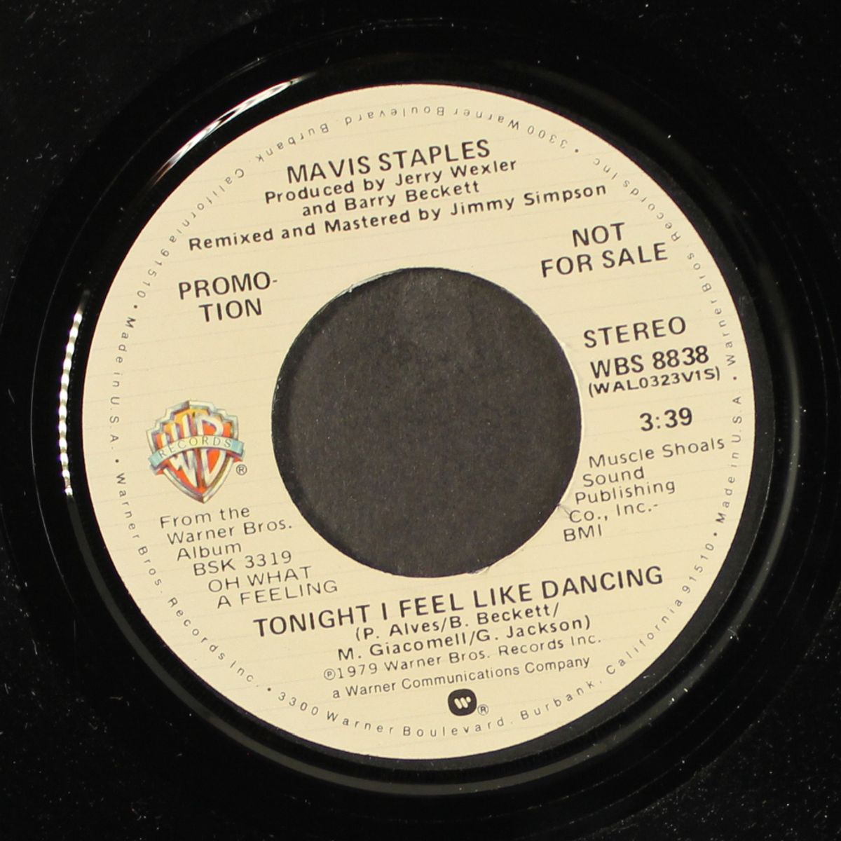 tonight i feel like dancing / mono by MAVIS STAPLES