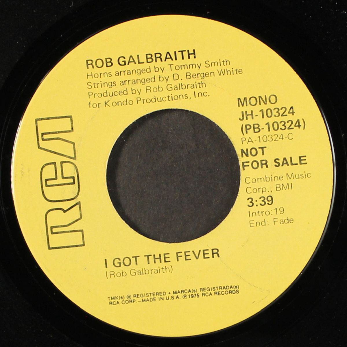 i got the fever / mono by ROB GALBRAITH