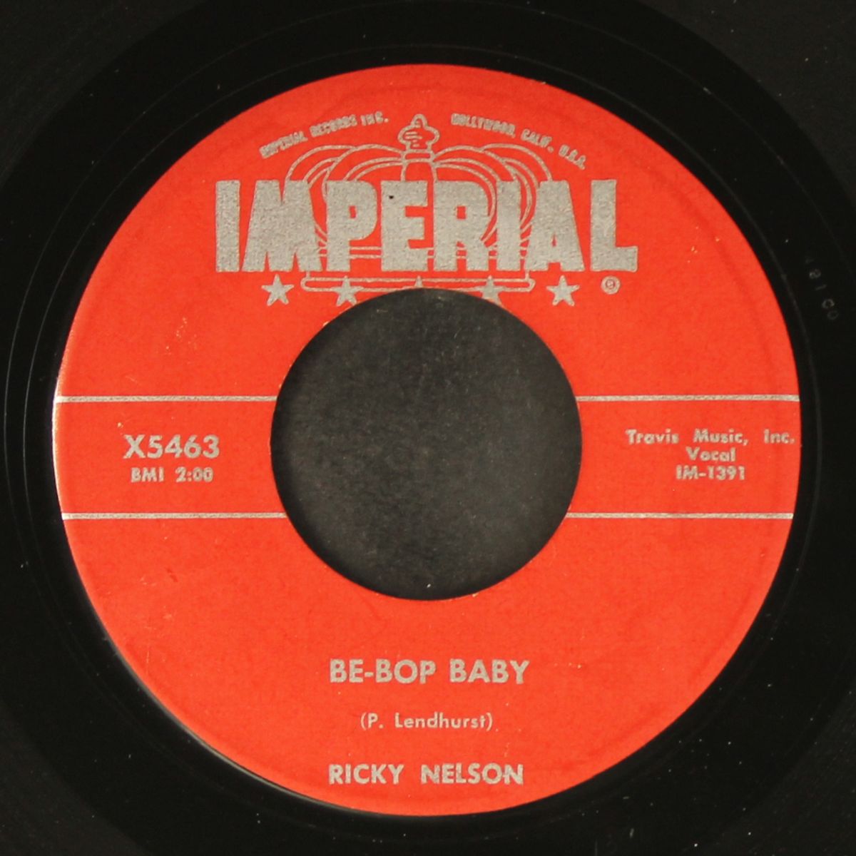 be-bop baby / have i told you lately that i love you? by RICKY NELSON