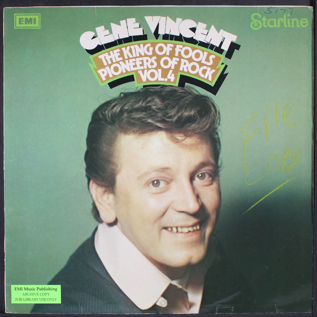 king of fools (pioneers of rock vol.4) by GENE VINCENT