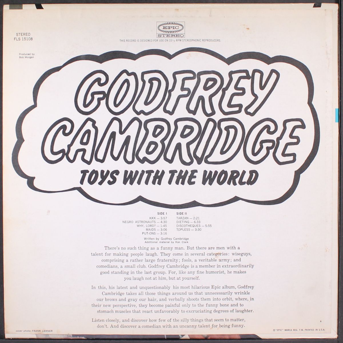 toys with the world by GODFREY CAMBRIDGE