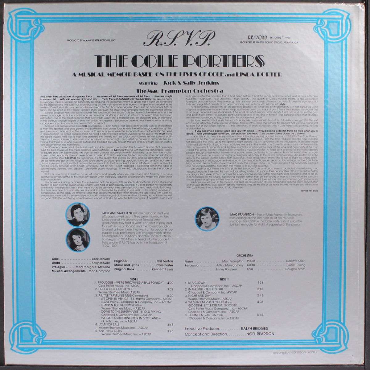 r.s.v.p. the cole porters by ORIGINAL CAST