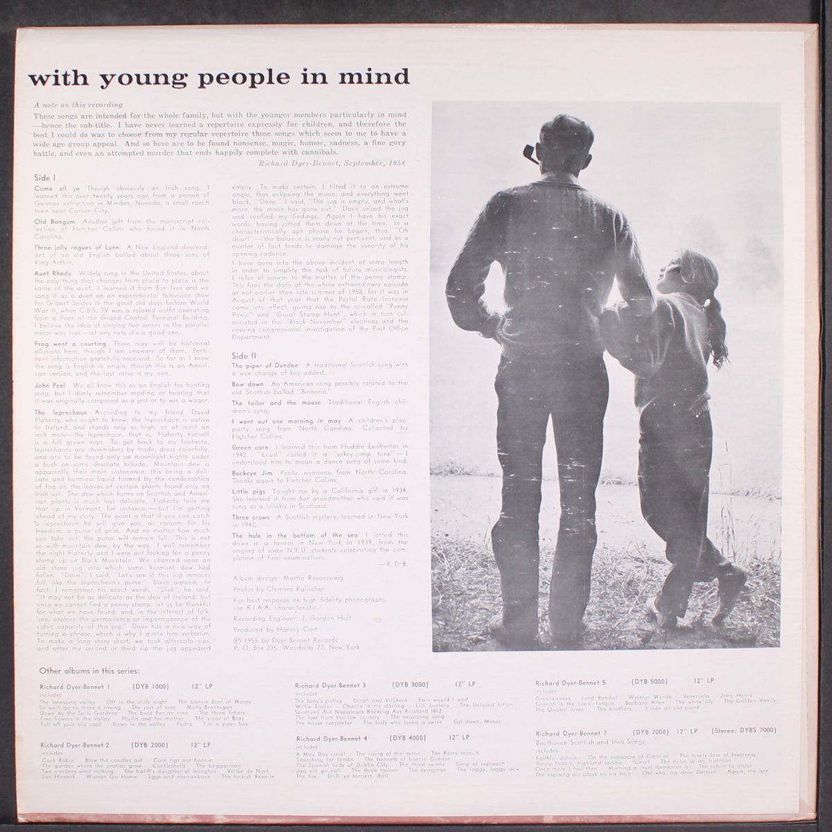 with young people in mind by RICHARD DYER-BENNET