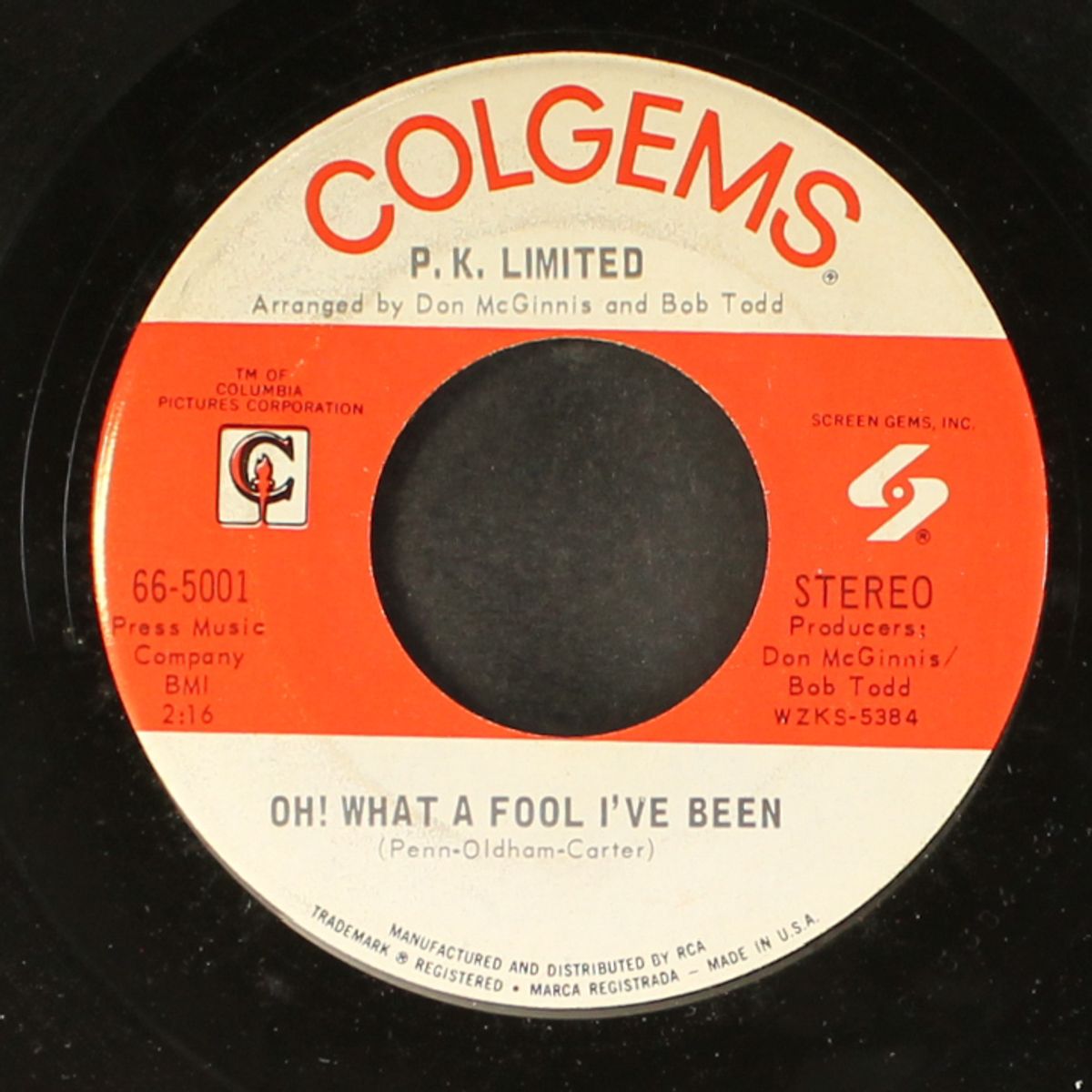 oh! what a fool i've been by P.K. LIMITED