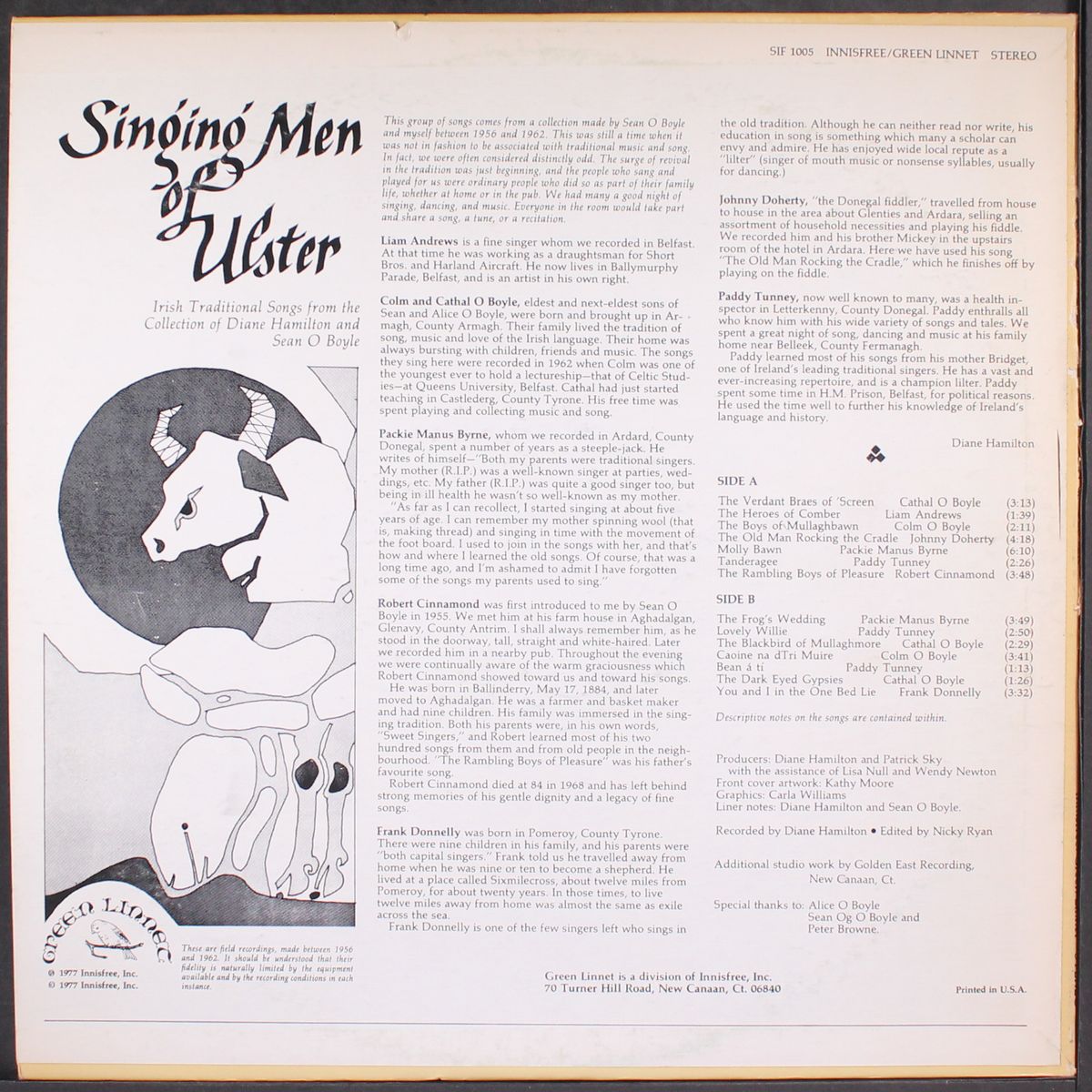 singing men of ulster by VARIOUS