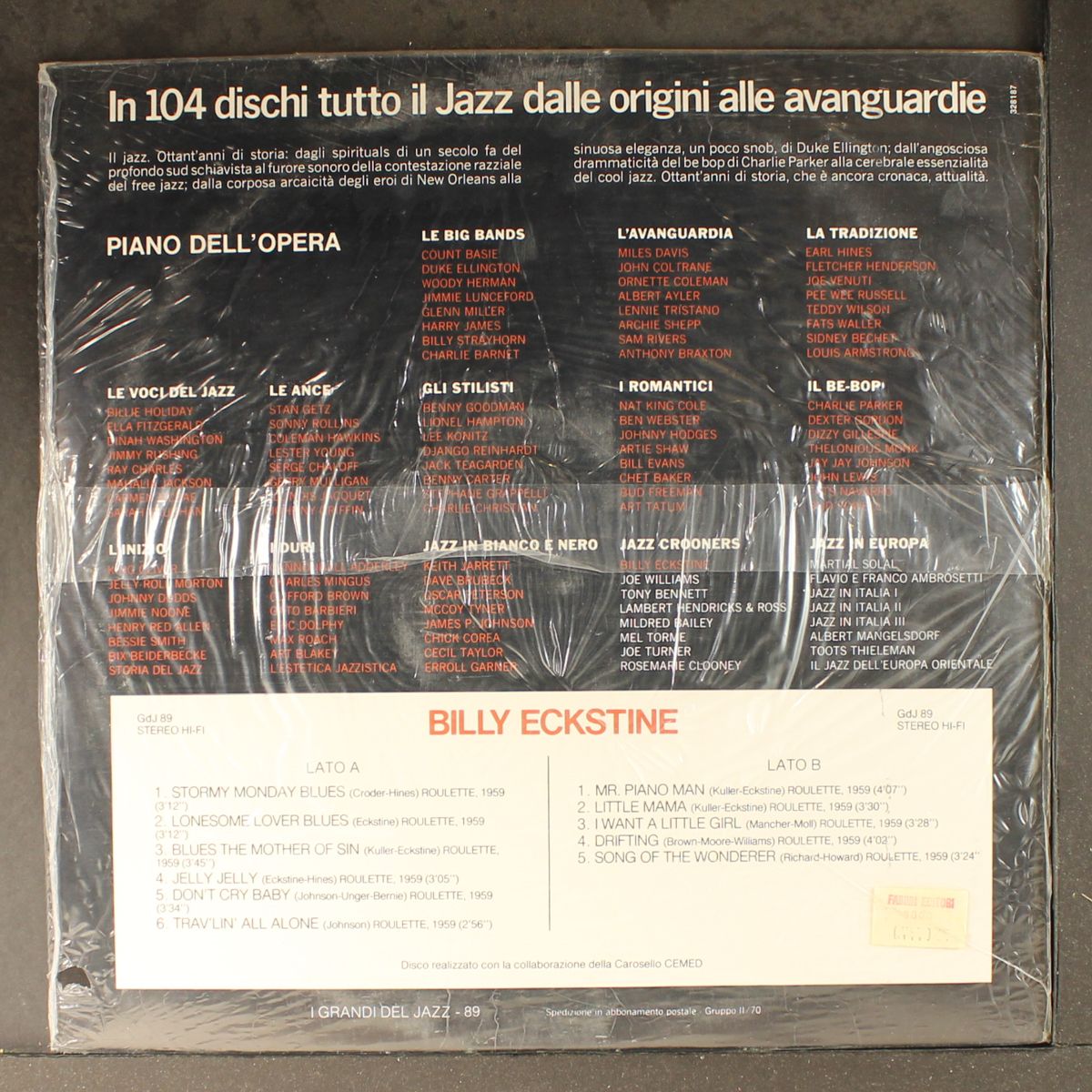 i grandi del jazz by BILLY ECKSTINE