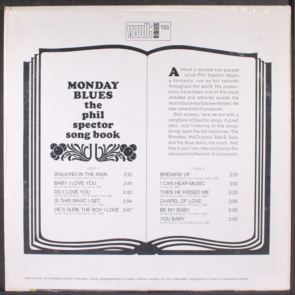the phil spector songbook by MONDAY BLUES