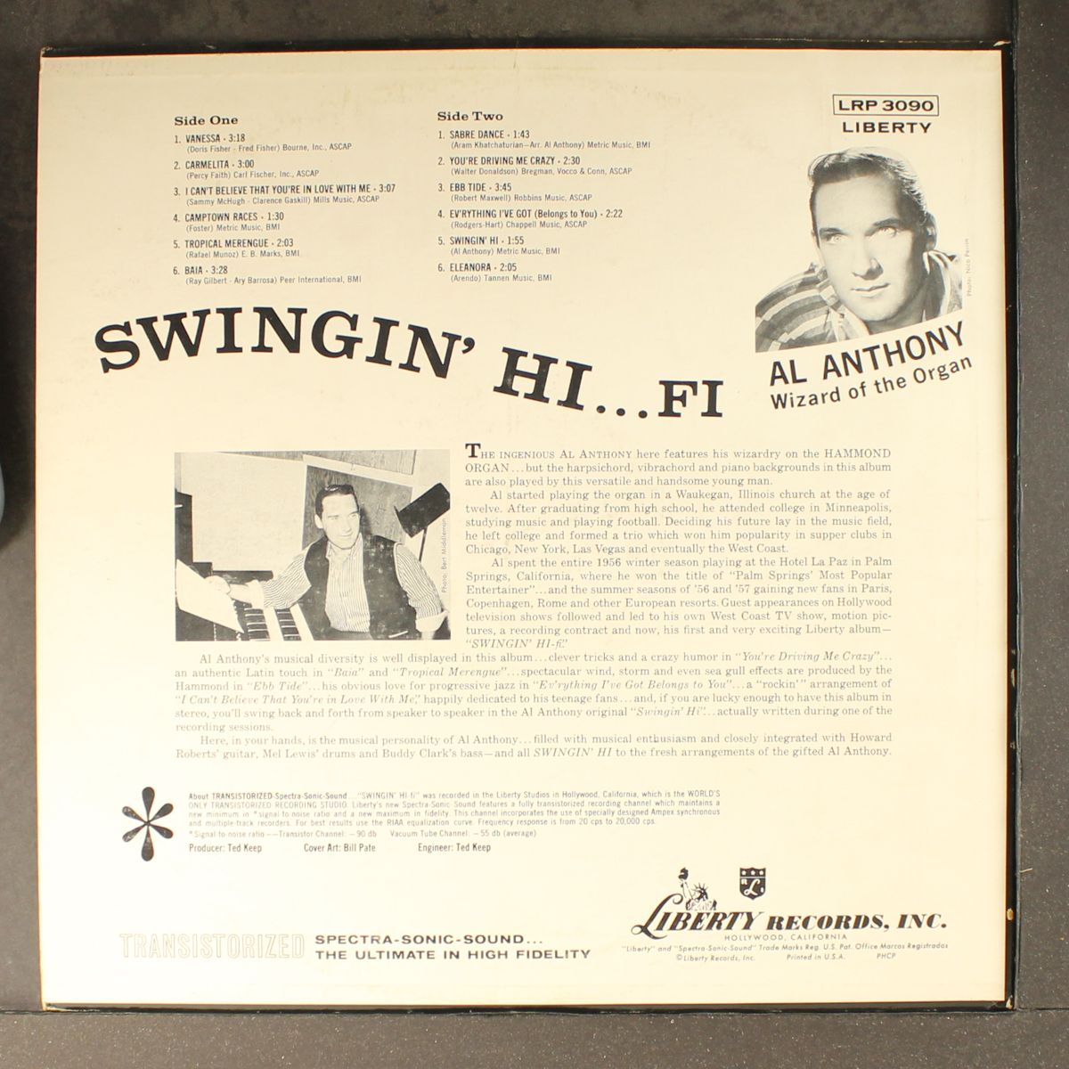 swingin' hi-fi by AL ANTHONY