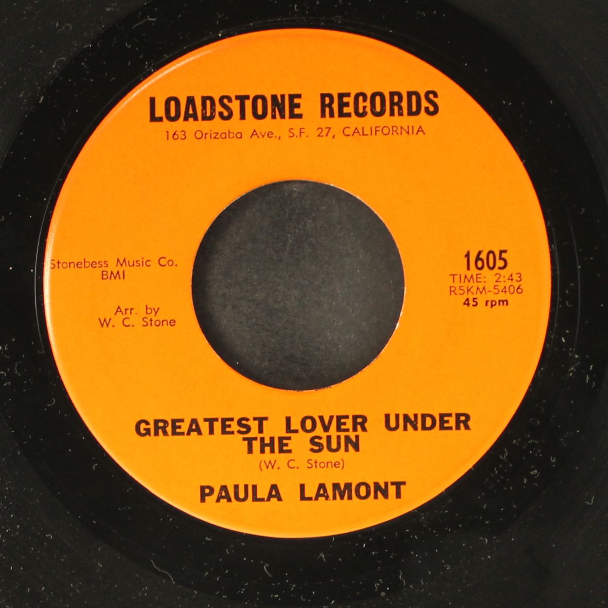 a beatle meets a ladybug / greatest lover under the sun by PAULA LAMONT