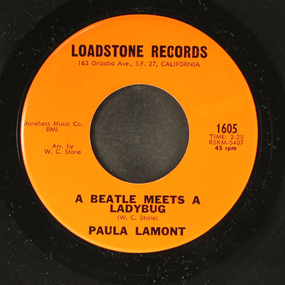 a beatle meets a ladybug / greatest lover under the sun by PAULA LAMONT