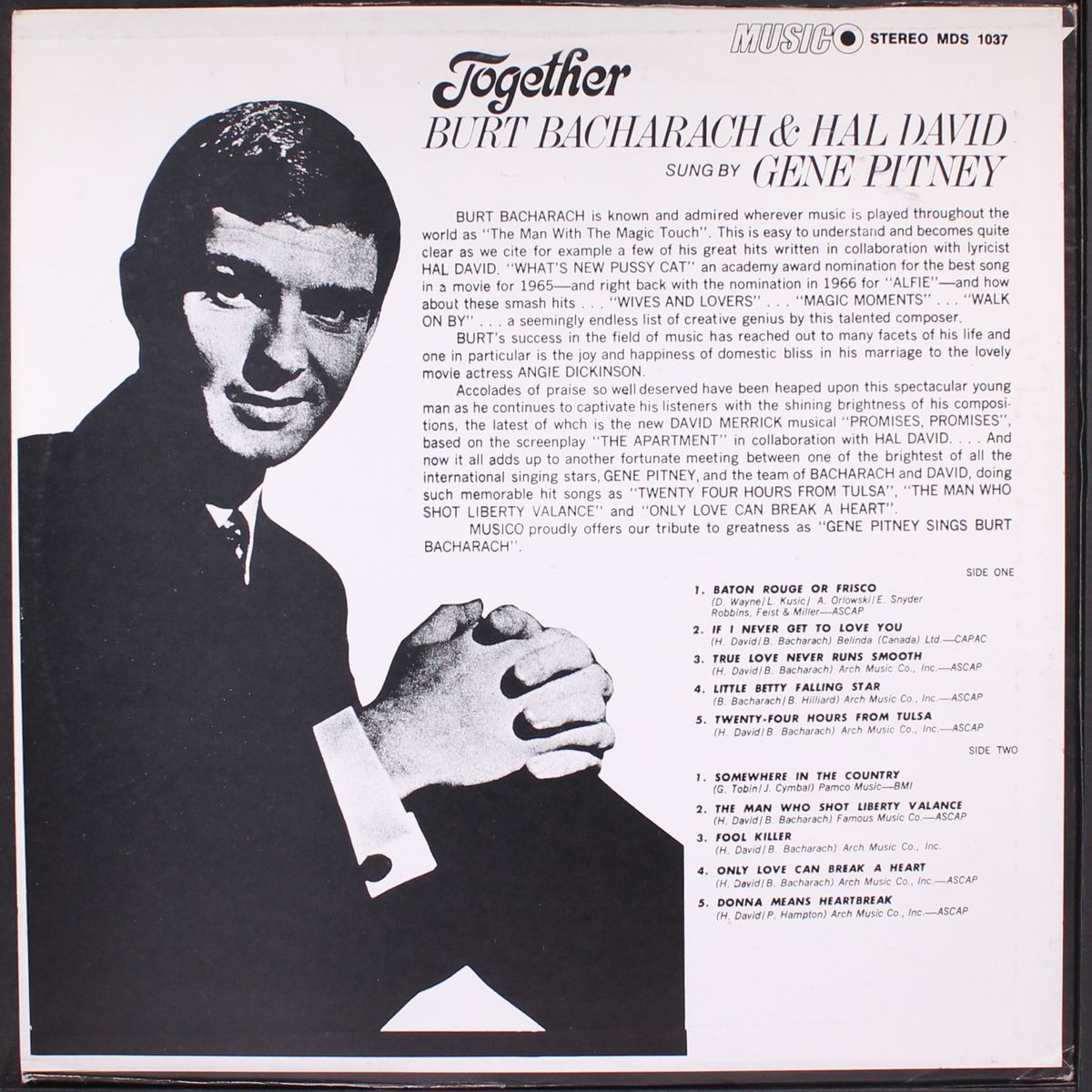 together by GENE PITNEY