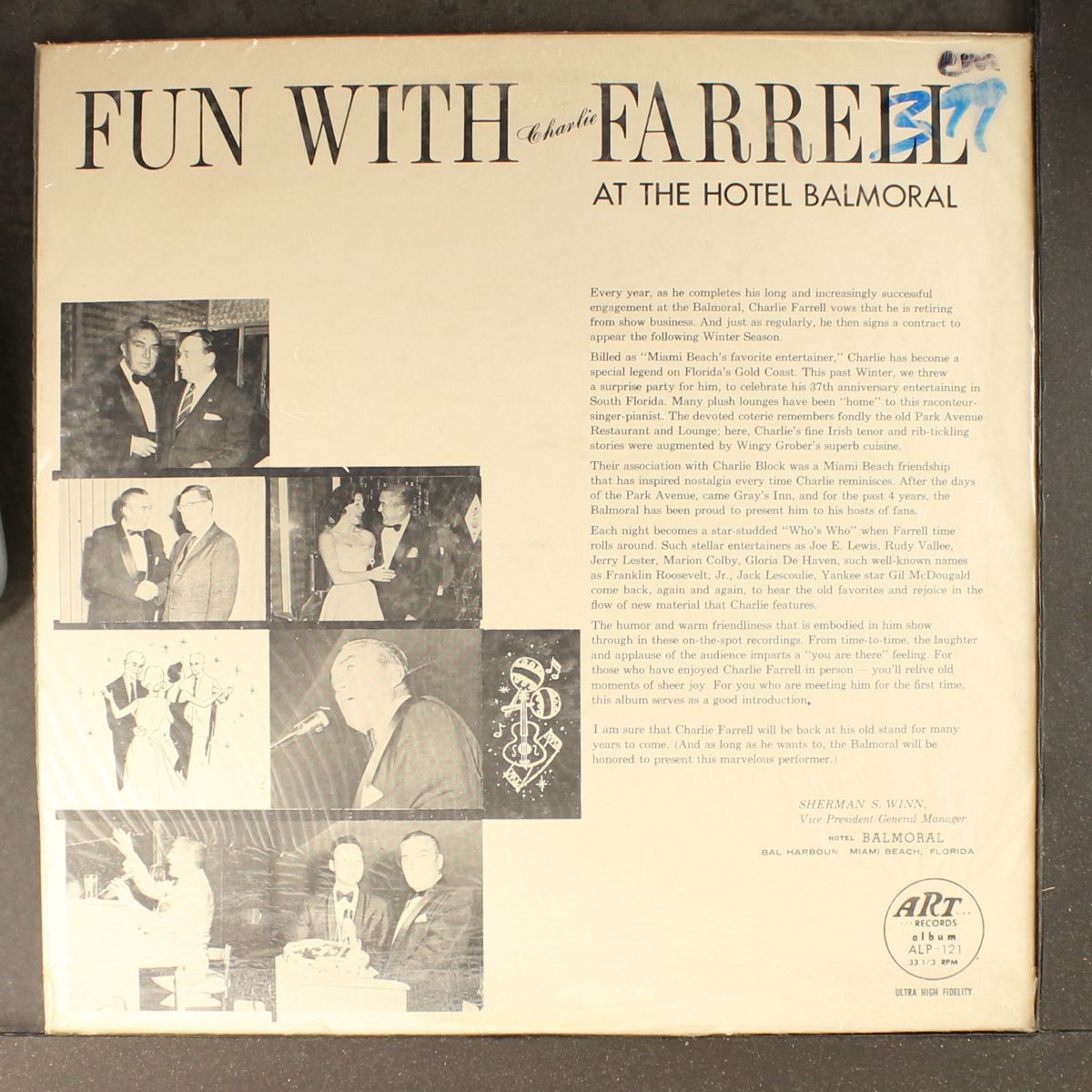 fun with at the hotel balmoral by CHARLIE FARRELL