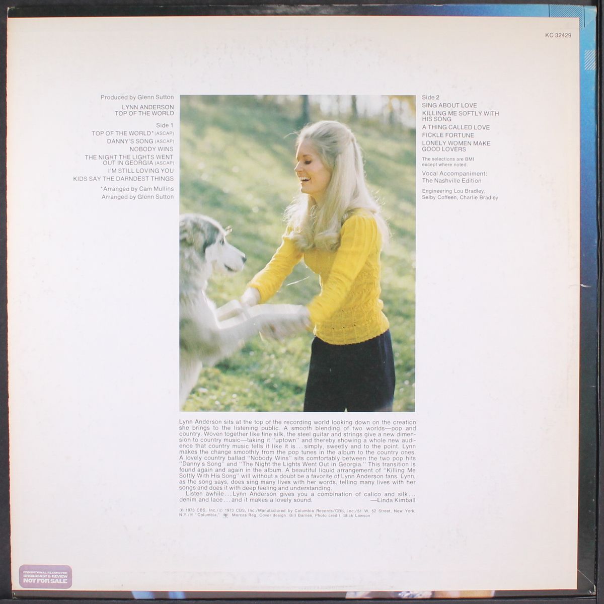 top of the world by LYNN ANDERSON