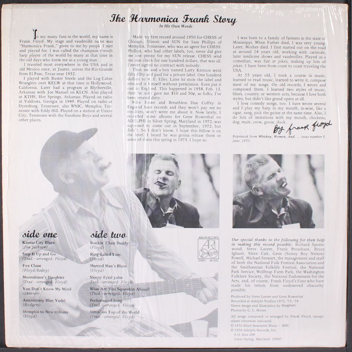 harmonica frank floyd by HARMONICA FRANK FLOYD