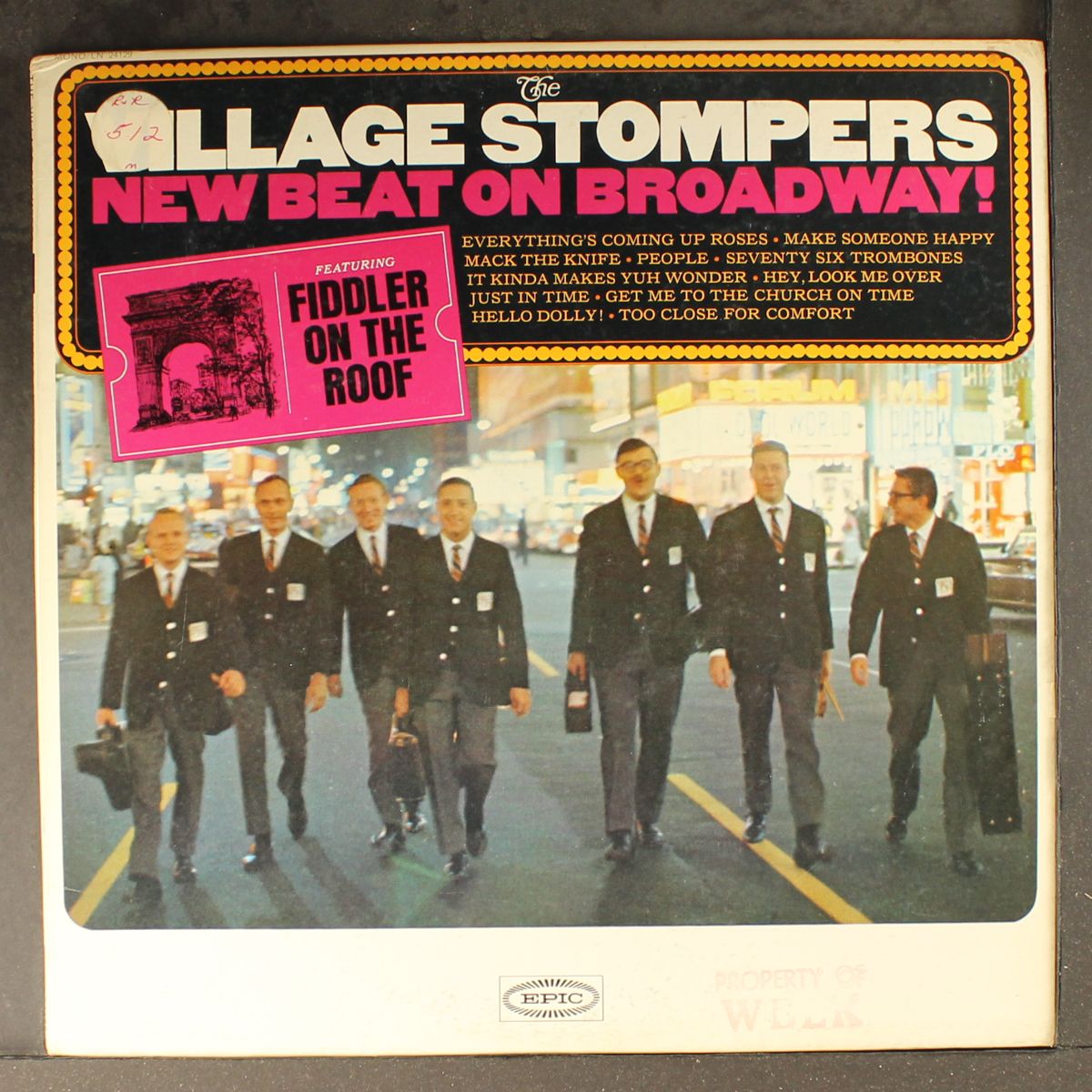 new beat on broadway by VILLAGE STOMPERS