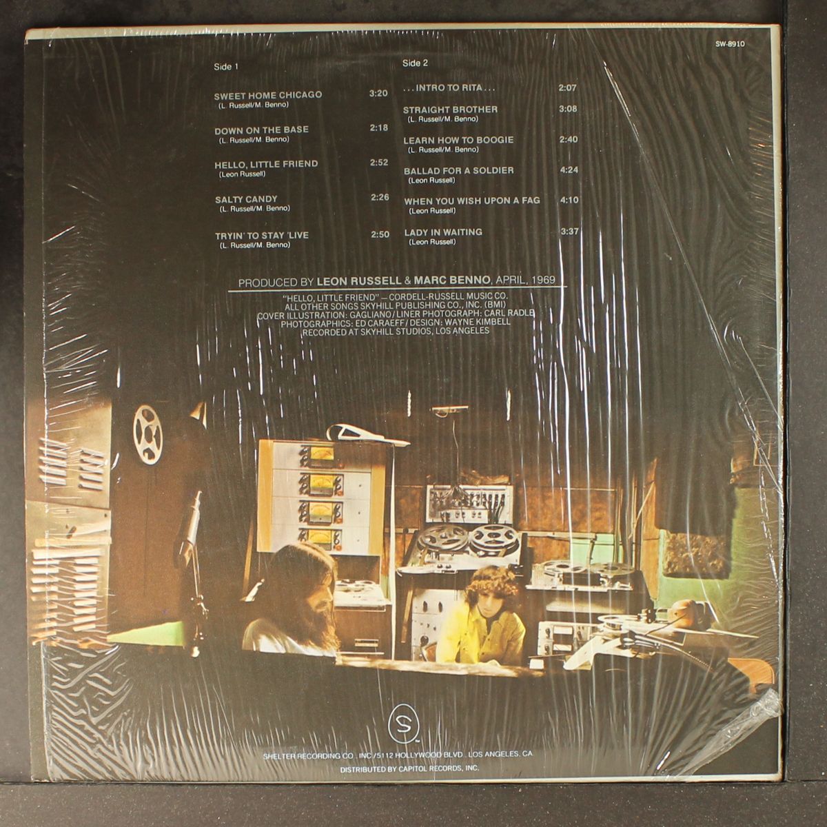 asylum choir 2 by LEON RUSSELL & MARC BENNO