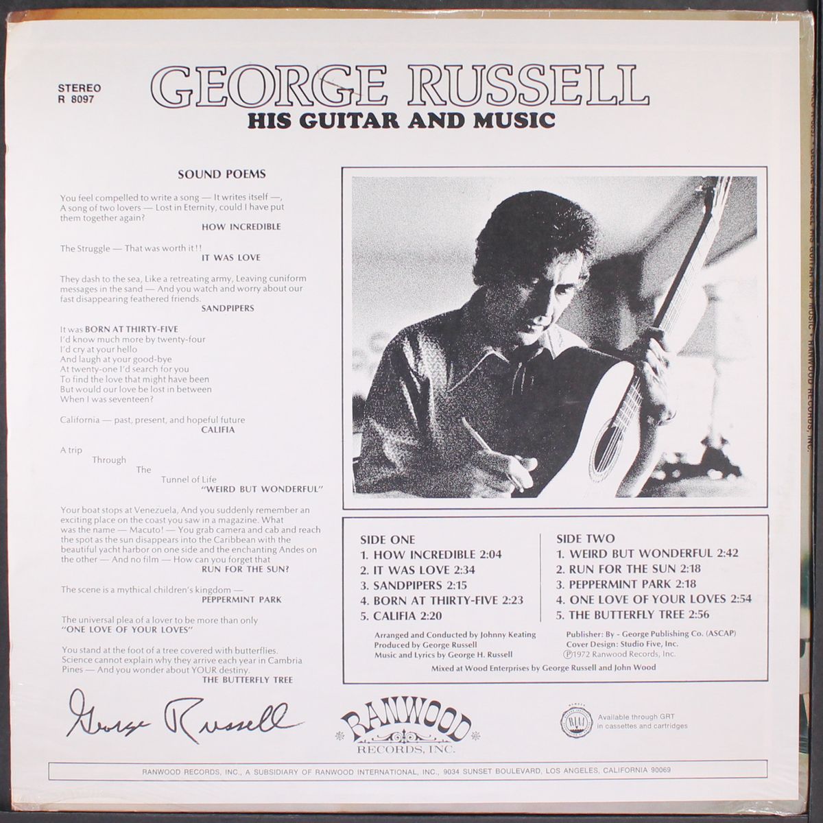 his guitar and music by GEORGE RUSSELL