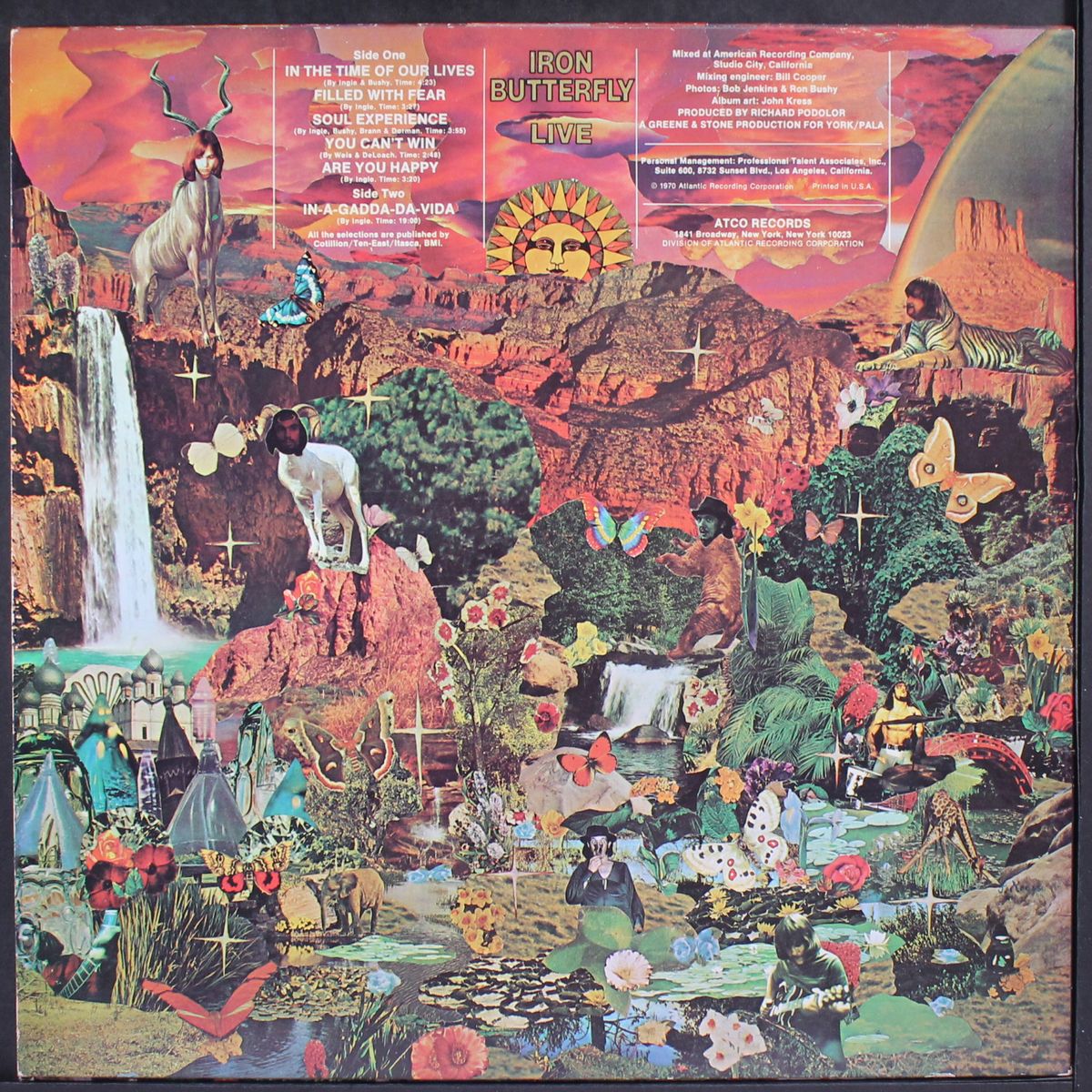 live by IRON BUTTERFLY