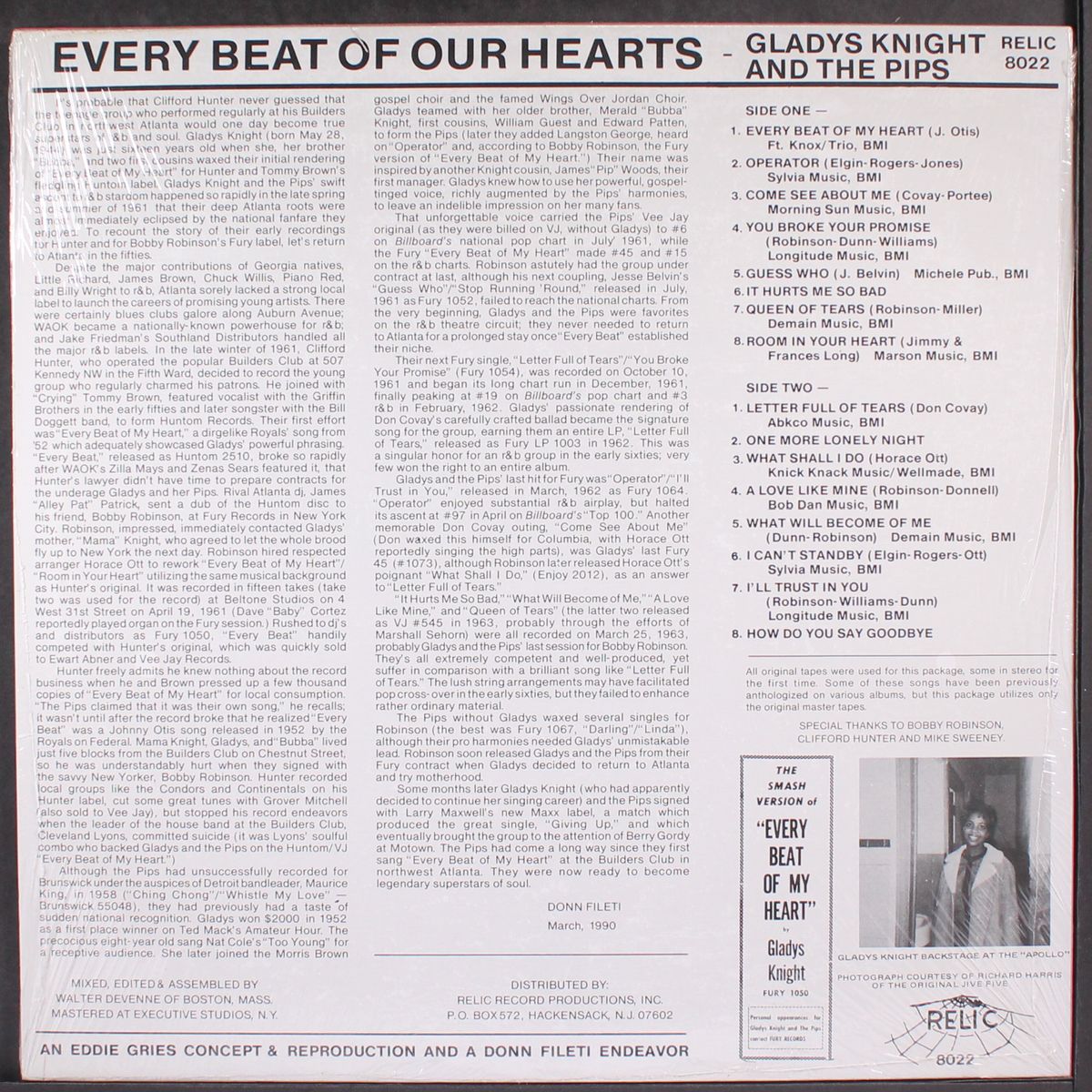 every beat of our hearts by GLADYS KNIGHT & PIPS