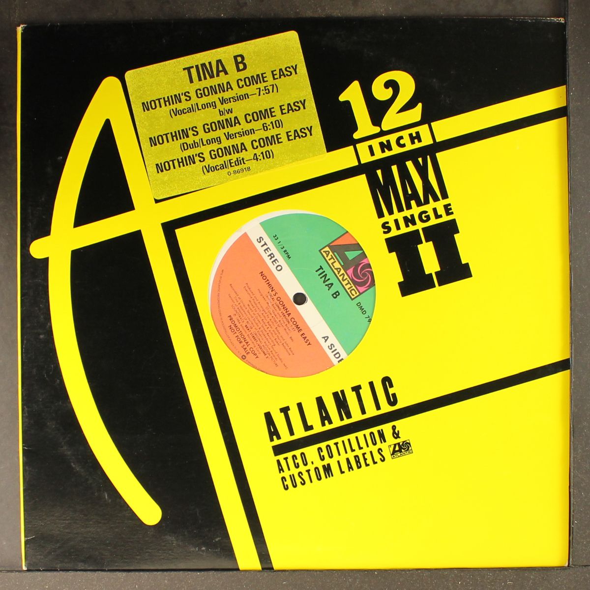 nothin's gonna come easy / dub & short by TINA B
