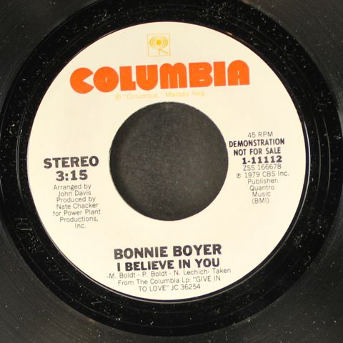 BONNIE BOYER