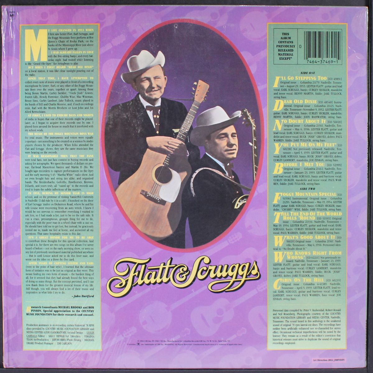 columbia historic edition by FLATT & SCRUGGS