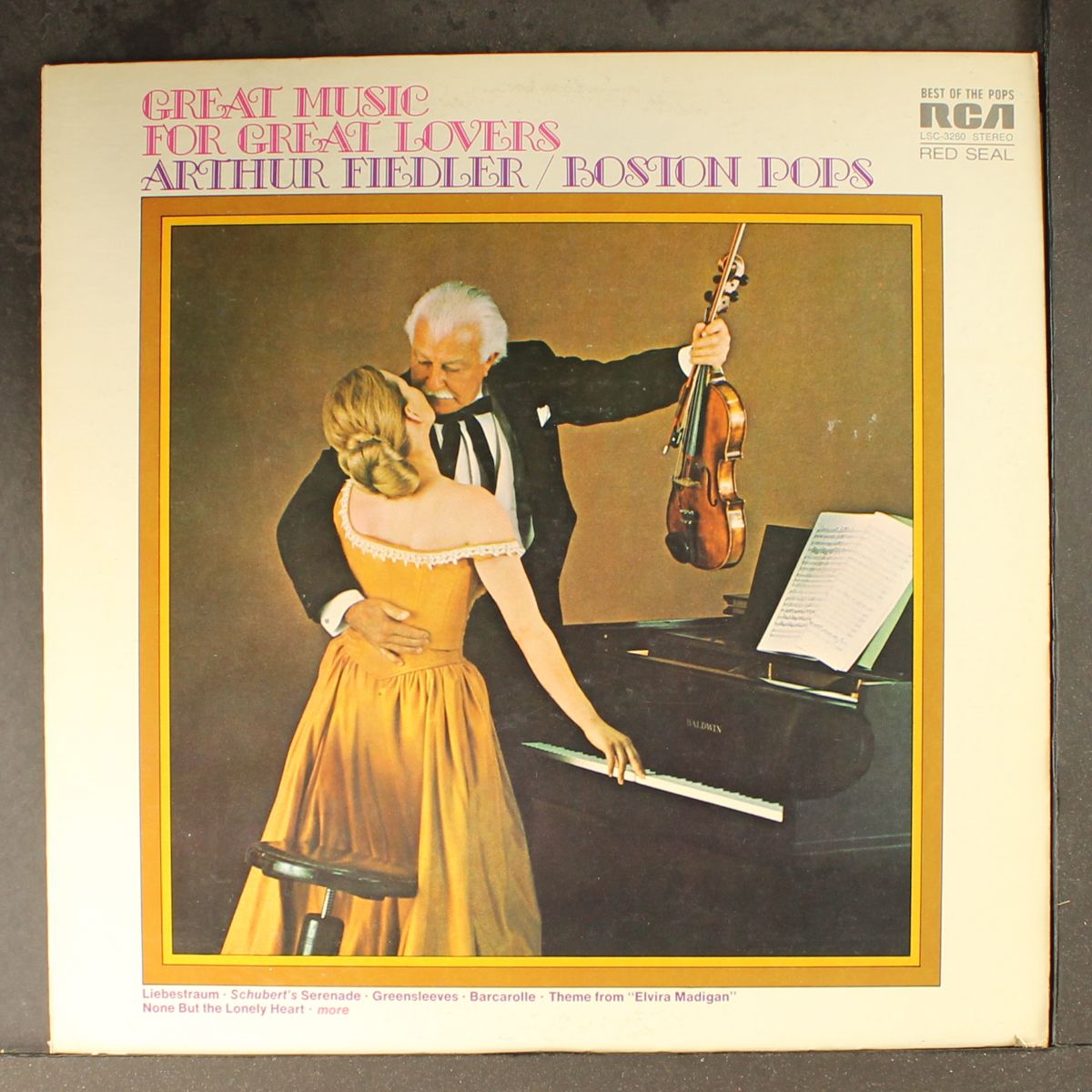 great music for great lovers by ARTHUR FIEDLER & BOSTON POPS
