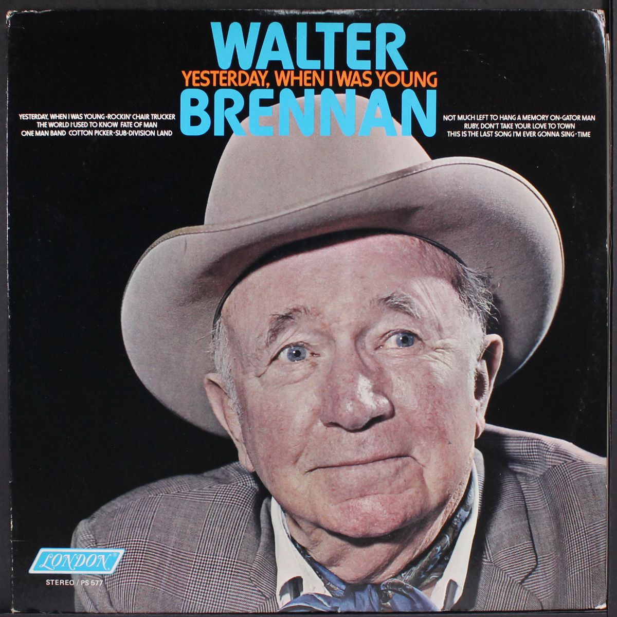 yesterday, when i was young by WALTER BRENNAN