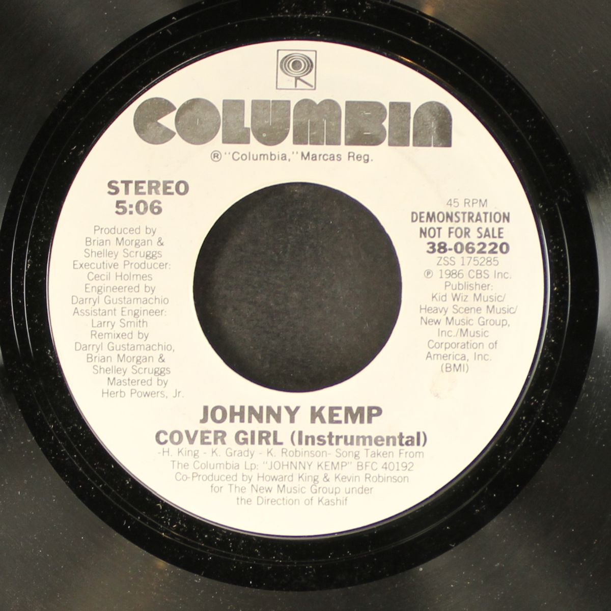 cover girl / instro by JOHNNY KEMP