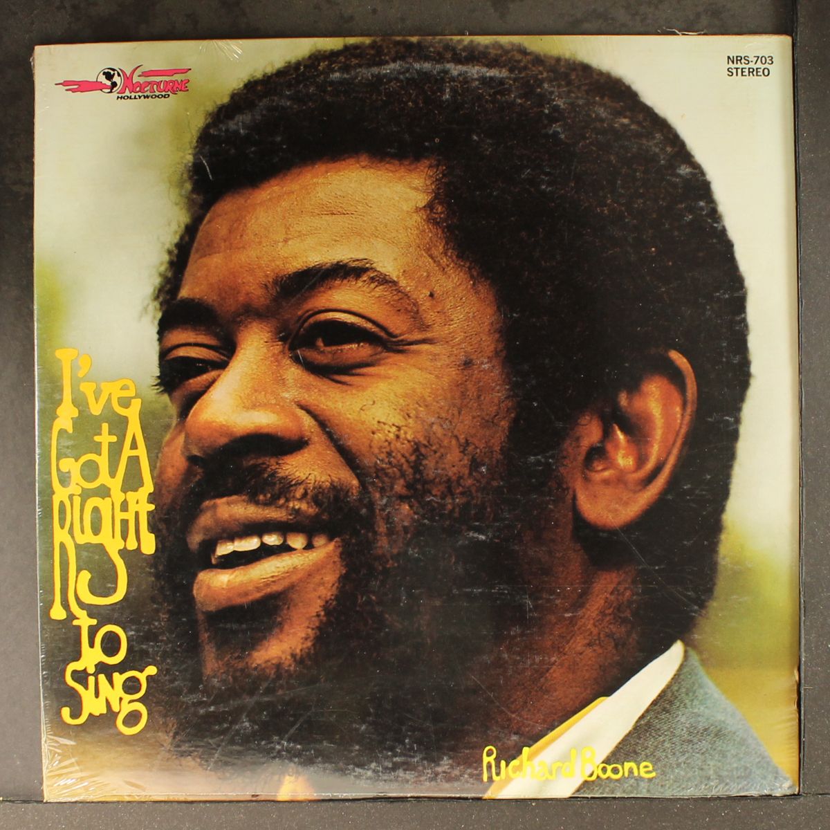 i've got a right to sing by RICHARD BOONE